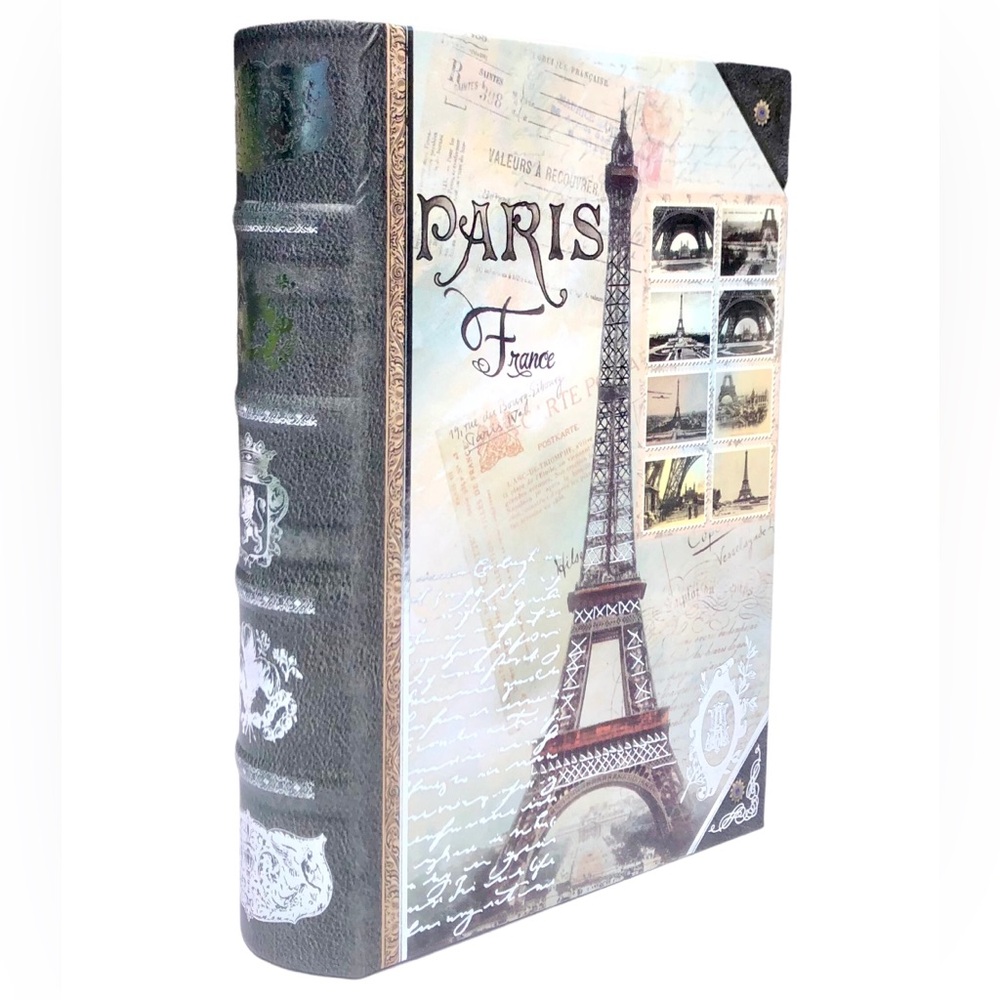 Punch Studio Vintage Paris Eiffel Tower Decorative Petite Book Box (10950)